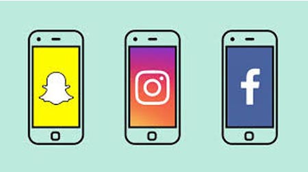 Snapchat e Instagram atraen a más usuarios en desmedro de Facebook 